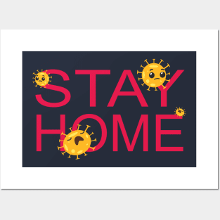 Stay at Home Posters and Art